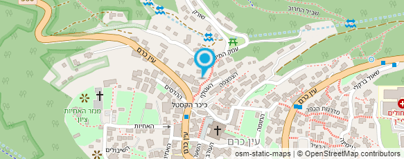 מפת הגעה אל "עץ ופרח" - נדב בוטיל