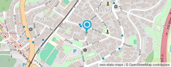 מפת הגעה אל אילה בר-לב קלינאית תקשורת