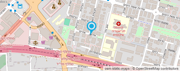 מפת הגעה אל ערן הפקות דוכני מזון