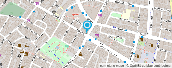 מפת הגעה אל ארה קוסמטיקאית מדופלמת