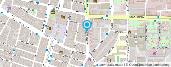 מפת הגעה אל סטודיו חפיף - sh