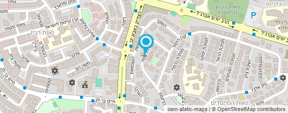 מפת הגעה אל מסגריית פנחס