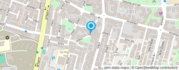 מפת הגעה אל א.י.ק מסיעי השרון בע"מ