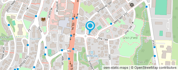 מפת הגעה אל מעונות ארגון נשי חירות