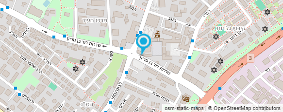 מפת הגעה אל מעונות ארגון נשי חירות