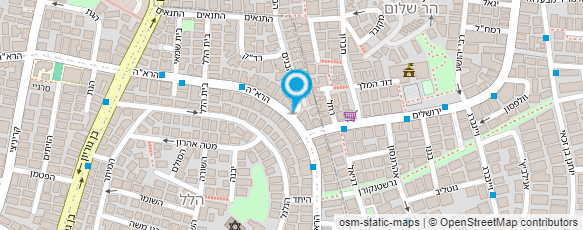 מפת הגעה אל תוספות שיער ופאות- רבקה זהבי