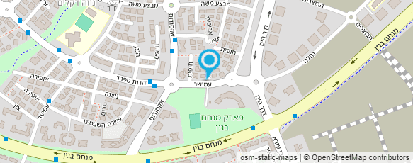 מפת הגעה אל בניטה ערן