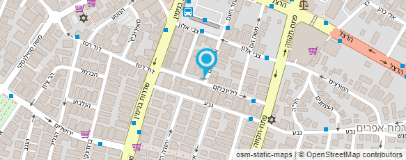 מפת הגעה אל מרכז החסד מטה משיח