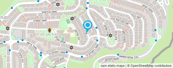 מפת הגעה אל אביחי הריסון