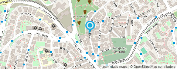 מפת הגעה אל המכון המרכזי לאבחונים