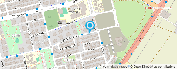 מפת הגעה אל פרלמן שחר - בי הפי