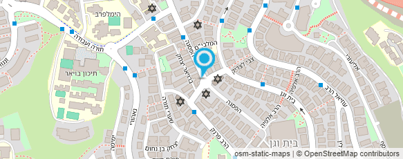 מפת הגעה אל מאור הטבע