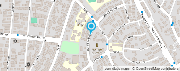 מפת הגעה אל כהן צחי-הגשת תוכניות