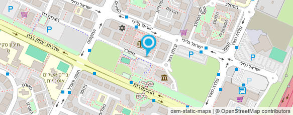 מפת הגעה אל לילך פרידמן בי"ס למחול