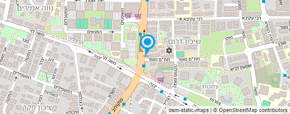 מפת הגעה אל איפור לאירועים - רותי אביר