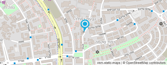 מפת הגעה אל אי. פי. אל. איי. פרוייקטים בע"מ