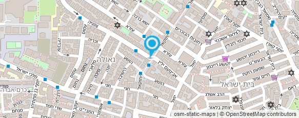 מפת הגעה אל אהל שרה