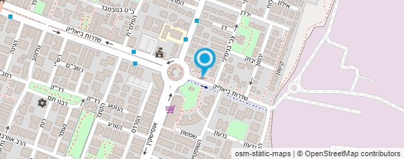 מפת הגעה אל חב"ד בכיכר - חנות יודאיקה