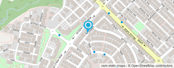 מפת הגעה אל נורית עיצוב אירועים