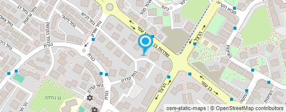 מפת הגעה אל אס מיכון משרדי