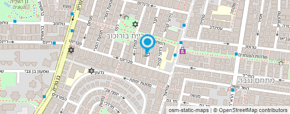 מפת הגעה אל אושרוף שרון