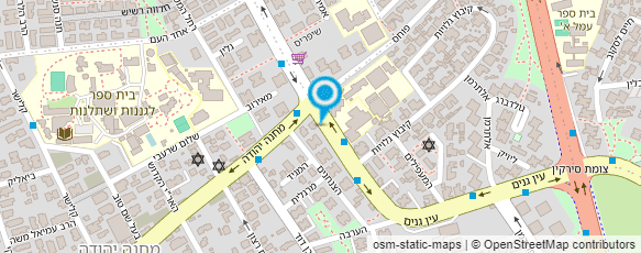 מפת הגעה אל הפינוקיה של סימה