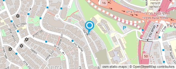 מפת הגעה אל מעצבת אופנה - סימה מנחם