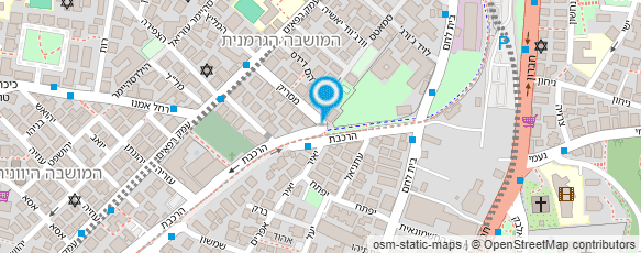 מפת הגעה אל המכללה למיסים ולחשבונאות