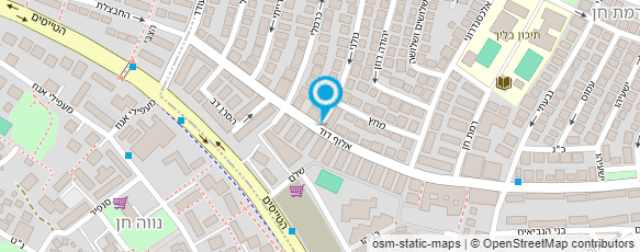 מפת הגעה אל מספרת רענן