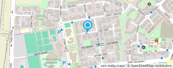 מפת הגעה אל בלאו שירותים פרמצבטים