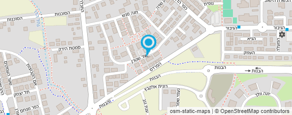 מפת הגעה אל אשר בוני