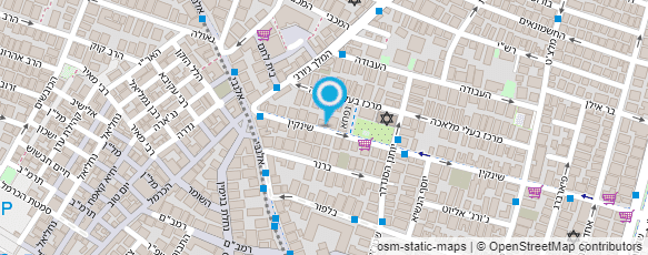 מפת הגעה אל צ'יף- סנדלי עור ו"קרוקס"