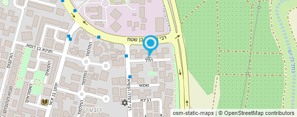 מפת הגעה אל סאם גרינברג השכרת רכבים