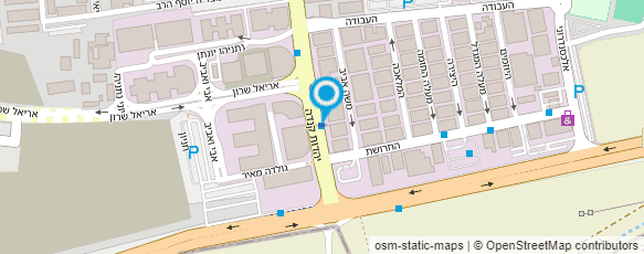 מפת הגעה אל עמית כלים חד פעמיים