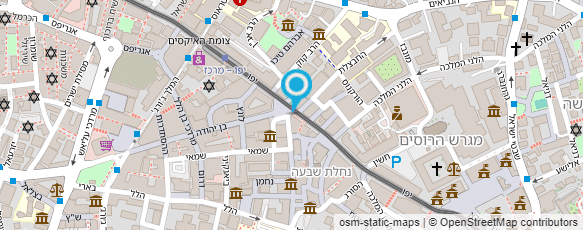 מפת הגעה אל מועדון אנדרגראונד