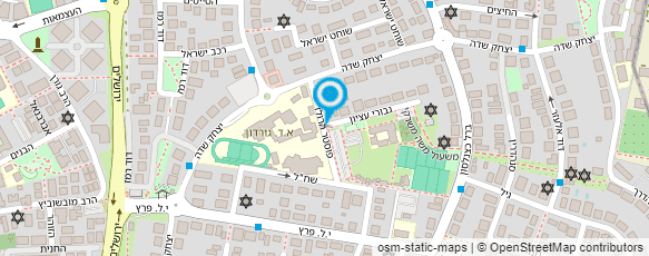 מפת הגעה אל בית הספר לקראטה-איציק אשכנזי