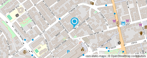 מפת הגעה אל האגודה למלחמה בסרטן