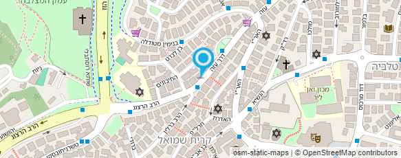 מפת הגעה אל ד"ר אריה דוד