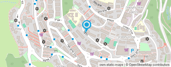 מפת הגעה אל האגודה למלחמה בסרטן