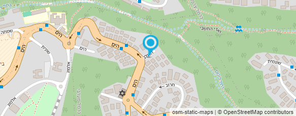 מפת הגעה אל סטודיו קרן אור