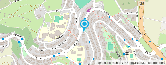 מפת הגעה אל עו"ד איזקסון אריה