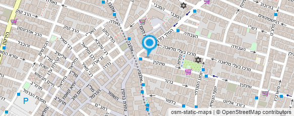 מפת הגעה אל נעלי גזית