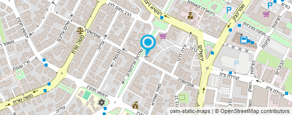 מפת הגעה אל אשתיוי איברהים - יועץ מס