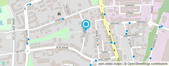 מפת הגעה אל האגודה למלחמה בסרטן