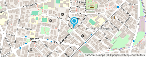 מפת הגעה אל בר לב ביני