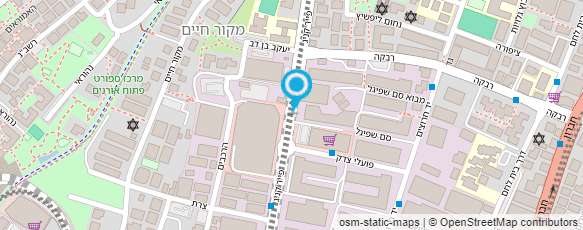 מפת הגעה אל גלרי ניילס שיווק והפצה בע"מ