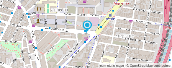 מפת הגעה אל עו"ד הני רוזנצוויג