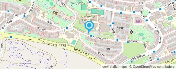 מפת הגעה אל חטיבת היובל - אריאל