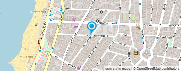 מפת הגעה אל אפרת בזרקון-זן-שיאצו