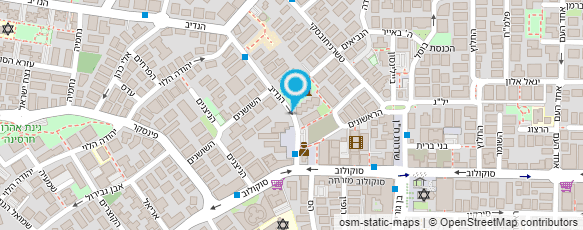 מפת הגעה אל מרכז המחשב והדיו